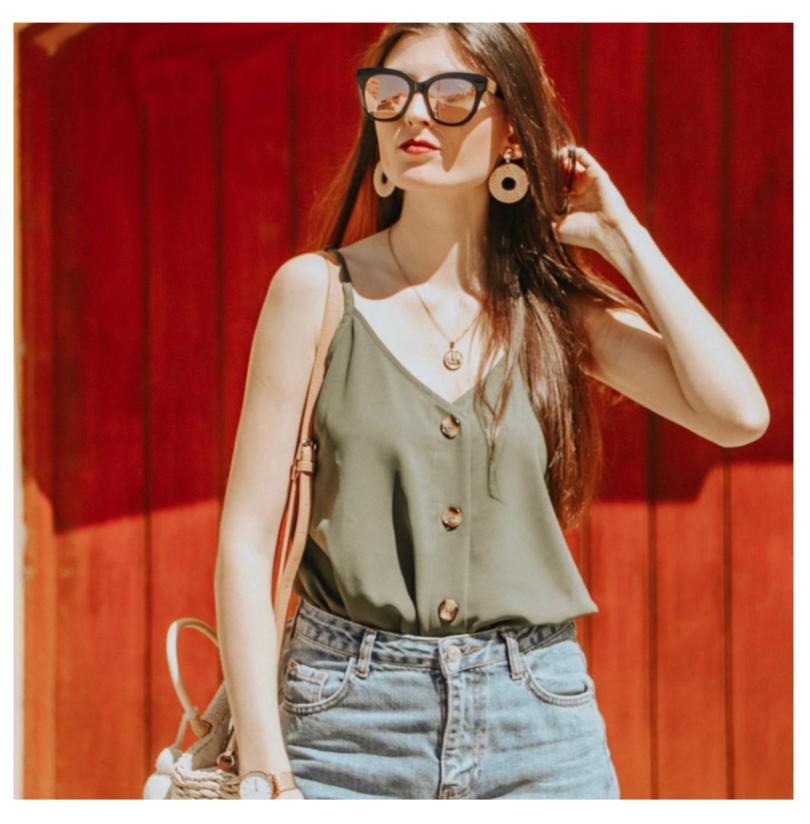 Black Rose Gold Audrey